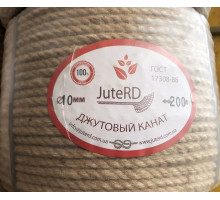 Джутовий канат 10 мм 200 метрів 1 клас RD