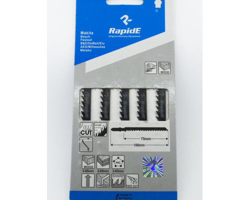 Полотно для лобзика RAPIDE T119BO