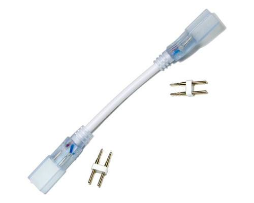 Коннектор для светодиодных лент 220В 3528/5730-60 (2разъема-провод + 2pin (2шт.))
