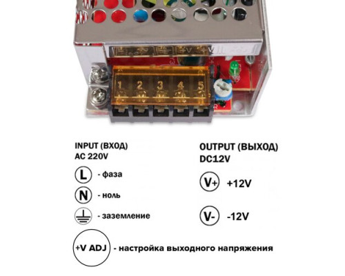 Блок питания OEM DC12 36W 3А TR-36