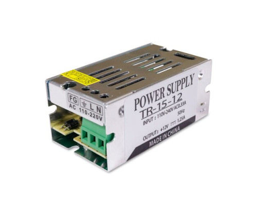 Блок питания OEM DC12 15W 1,25А TR15-12