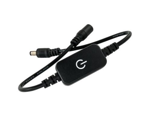 Диммер OEM 6A M-T72 Touch Black 1 канал