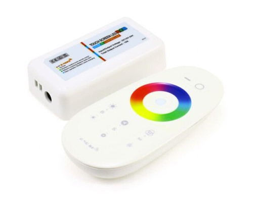 Контроллер RGBW OEM 24А-2.4G-Touch белый (6A * 4канала)