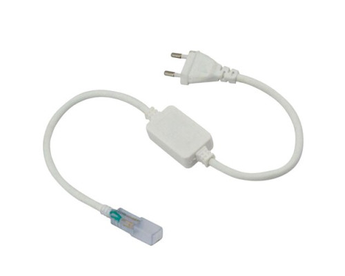 Кабель живлення для стрічки NEON 220В 8*16mm IP65 15А max 100m