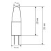 Свiтлодiодна лампа Biom G4 3.5W 1507 3000K AC220