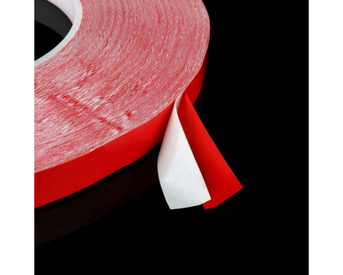 Скотч AT-2s-200-95-50-RED (9,5мм х 50м) тканевая основа, красный