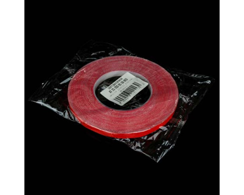 Скотч AT-2s-200-95-50-RED (9,5мм х 50м) тканевая основа, красный