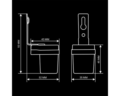 Датчик освещения BIOM PHS-06 max 1400Вт, 6А, сумеречный