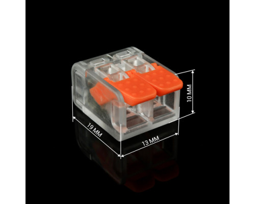 Клемма быстрого монтажа WT-462 2 входа 32А 400В 0.14-4mm2