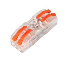 Клемма быстрого монтажа WT-F422 2 входа 2 выхода 32А 400В 0.08-4mm2