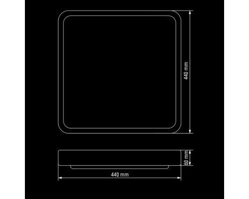 Светильник светодиодный Biom SMART SML-S03-70/2 3000-6000K 70Вт с д/у