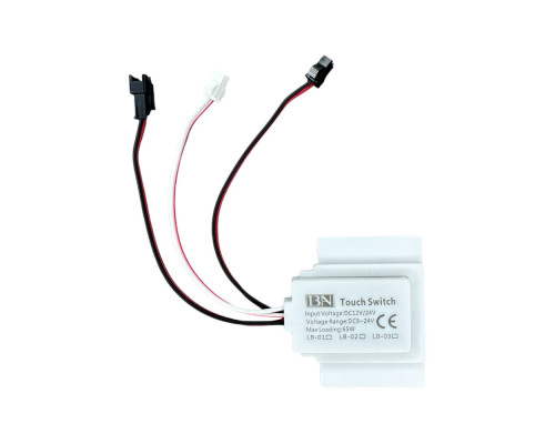 Сенсорный выключатель для зеркал LB-03A , 1 клавиша, 1*65W, dimmer, DC12-24V