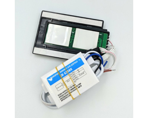 Сенсорный выключатель для зеркал SM-634WR, 2 клавиши, 2*500W, DEFOG, DC220V