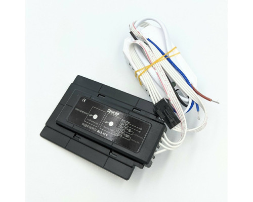 Сенсорный выключатель для зеркал SM-634WR, 2 клавиши, 2*500W, DEFOG, DC220V