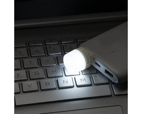 Светодиодная лампа OEM BU-15 USB 5V 1.5W 6500К матовая