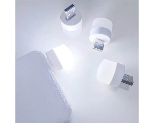 Светодиодная лампа OEM BU-15 USB 5V 1.5W 6500К матовая