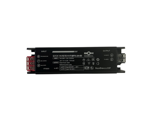 Блок питания BIOM Professional DC24 60W BPX-24-60 2.5А