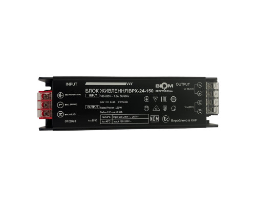 Блок живлення BIOM Professional DC24 150W BPX-24-150 6А