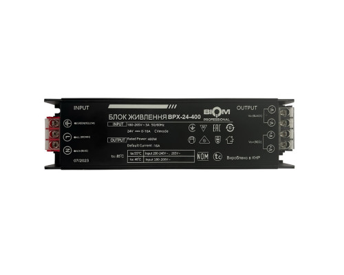 Блок питания BIOM Professional DC24 400W BPX-24-400 16,6А