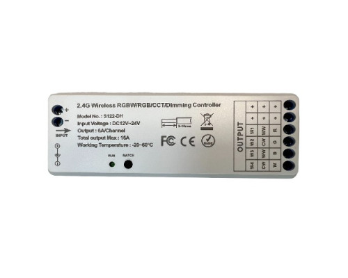 Контроллер универсальный U-R-01-15A-2,4G (6A*4к) RGB/dim