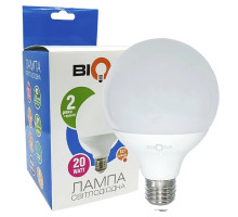 Светодиодная лампа Biom BT-591 G95 20W E27 4500К матовая
