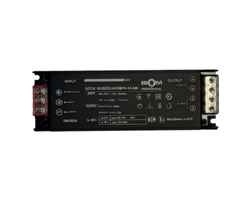 Блок питания BIOM Professional DC12 300W BPX-12-300 25А