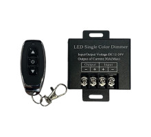 Диммер OEM D-30A-RF-3 кнопки DC12-24V (30А 1 канал)