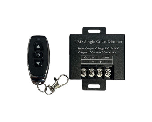Диммер OEM D-30A-RF-3 кнопки DC12-24V (30А 1 канал)