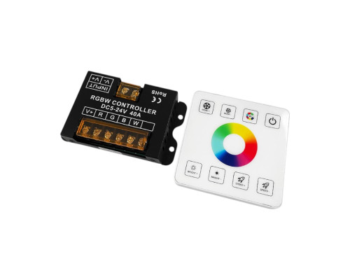 Контроллер RGBW OEM C-40-Touch-V2 DC12-24V (10A*4канала) белый
