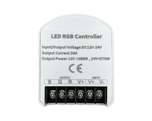 Контроллер RGB OEM C-24-RF8-T-W (8A*3кан) белый
