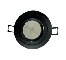 Светильник BIOM SP-02R-B-AL врезной для лампы MR16 черный