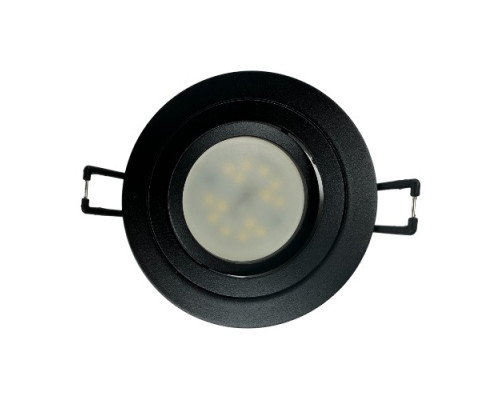 Светильник BIOM SP-02R-B-AL врезной для лампы MR16 черный