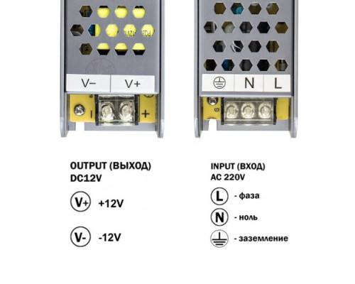 Блок питания BIOM Professional DC12 100W BPU-100 8,3А