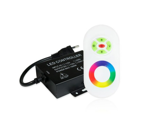 Контроллер RGB 220В OEM 1500W-RF-5 кнопок