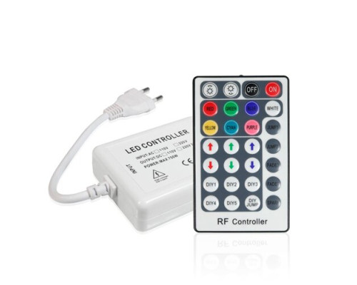 Контроллер RGB 220В OEM 800W-RF-28 кнопок