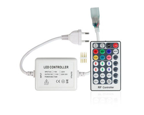 Контроллер RGB 220В OEM 800W-RF-28 кнопок