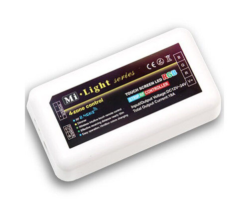 Контроллер RGB OEM Mi-light 18А-2.4G-4 zone белый