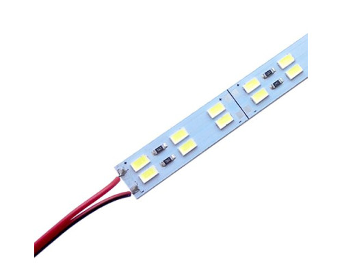 Светодиодная линейка JL 5730-144 led W 2-pin 6500K, 12В, IP20 белый