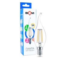 Светодиодная лампа Biom FL-315 C35 LT 4W E14 2800K
