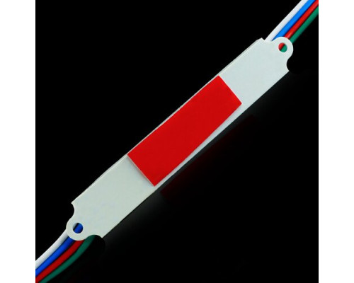 Светодиодный модуль BRT 5050-3 led W 0.72W RGB, 12В, IP65 silicone