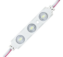 Світлодіодний модуль BRT XG19 5630-3 led W 1,5W 6500K, 12В, IP65 білий з лінзою напівсфера