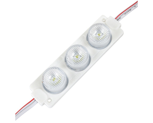 Светодиодный модуль BRT XG6 3030-3 led W 3W 12В 7000K линза 3 бочки