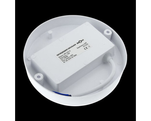 Світильник світлодіодний ЖКХ Biom MPL-R12-6 12Вт 6000К, коло