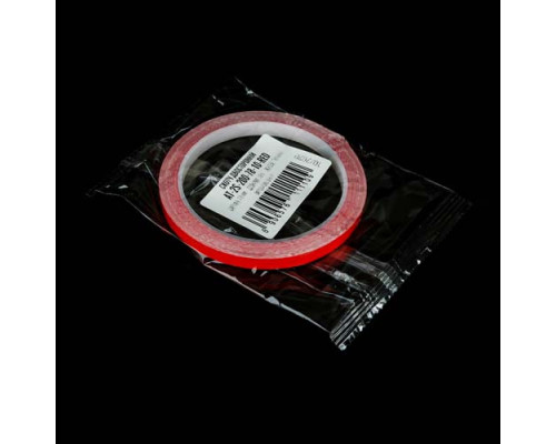 Скотч AT-2s-200-78-10-RED (7,8мм х 10м) тканевая основа, красный