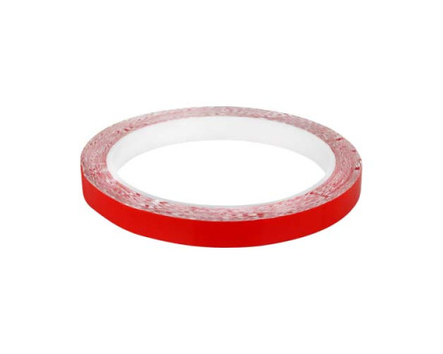 Скотч AT-2s-200-95-10-RED (9,5мм х 10м) тканевая основа, красный