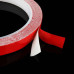 Скотч AT-2s-200-95-10-RED (9,5мм х 10м) тканевая основа, красный