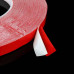 Скотч AT-2s-200-78-50-RED (7,8мм х 50м) тканевая основа, красный