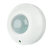 Інфрачервоний датчик руху BIOM IRM-03W max 1200Вт 360°, стельовий, білий