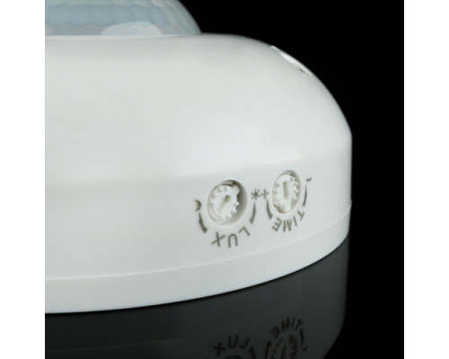 Инфракрасный датчик движения BIOM IRM-03W max 1200Вт 360°, потолочный, белый
