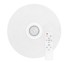Світильник світлодіодний Biom SMART SML-R26-70-M-RGB 3000-6000K+ RGB 70Вт с д/к музыкальний BT APP